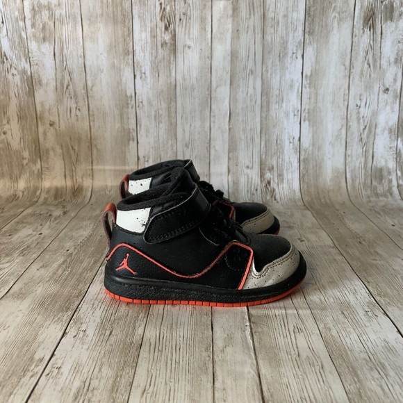 Nike Jordan 23 1 Flight 2  Black, Red & Gray 631786-062 Toddler Size 6C Sneakers - Picture 1 of 9